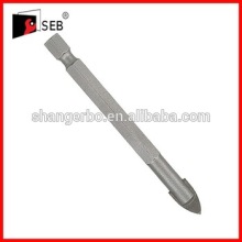 14*100mm Drill Bit Cutting Holes In Tile
