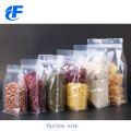 Food Packaging Ziplock Flat Bottom Coffee Bag