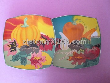 porcelain souvenir plates for decoration with customized design