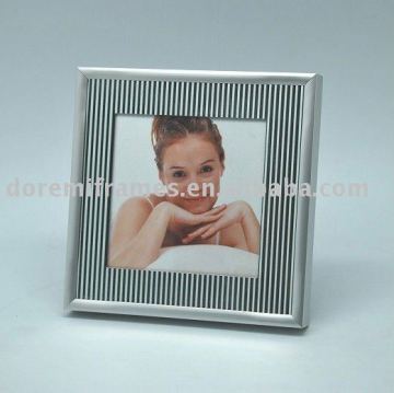 cute square aluminum photo frame mini picture frame