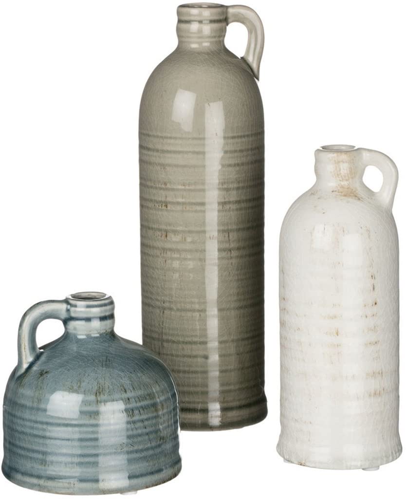 ตกแต่งบ้าน Farmhouse Decorative Small Ceramic Jug