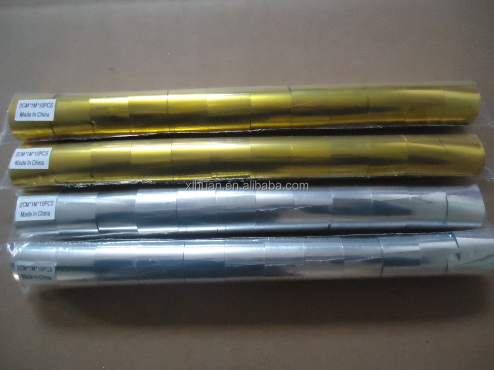 Gold  silver Metallic Streamers /party Confetti Streamers