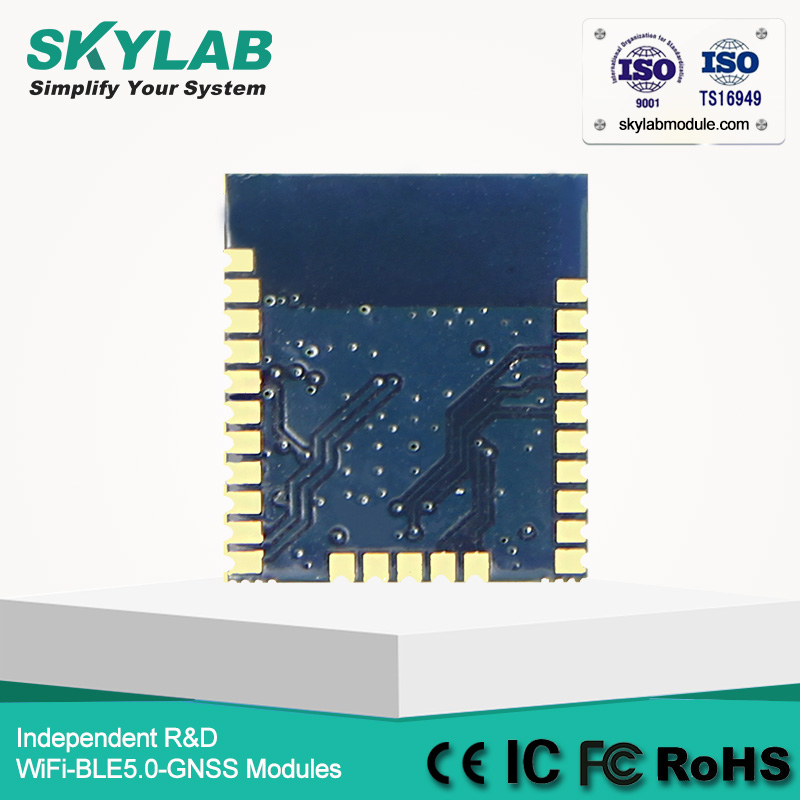 SKYLAB hot sale low power BLE 5.0 bluetooth mesh Nordic nRF52840 transceiver bluetooth module for Beacon