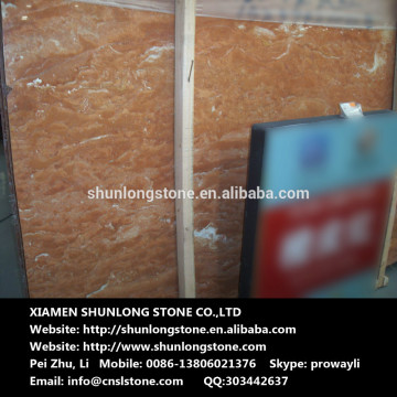 orange peel marble big slab,orange Marble slab
