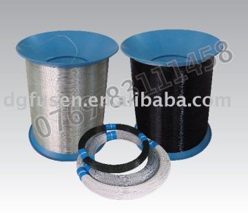Nylon coated steel wire