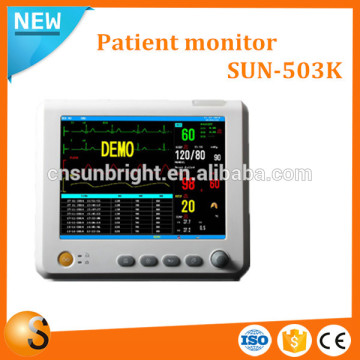 Six parameters vital sign monitor for pet clinic