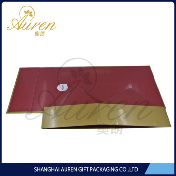 high end glossy folding gift paper box