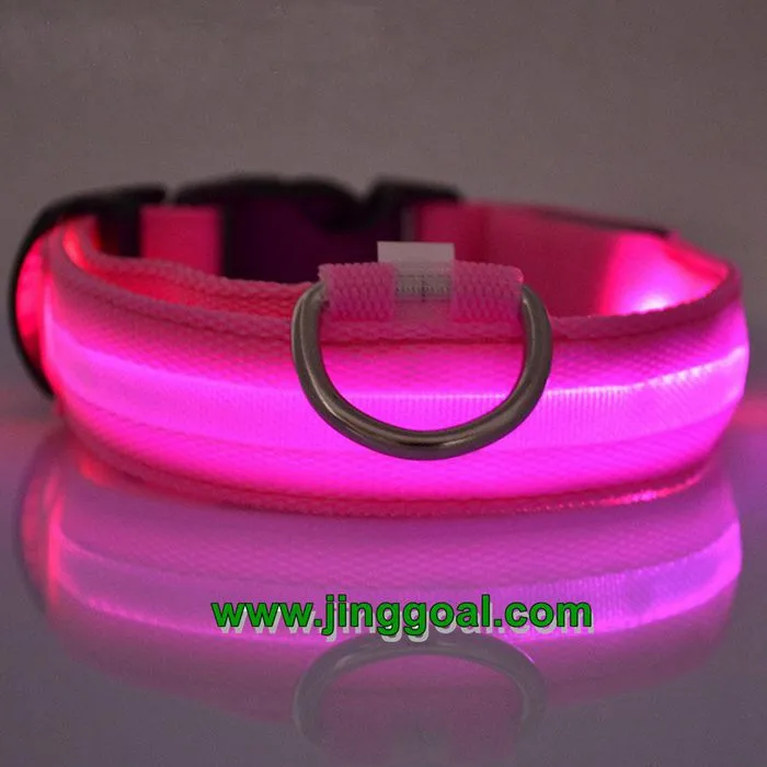 LED Light Dog Collar with Battery