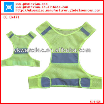 children safety vest with mesh ,safety children vest with Class2 tape ,safety vest for children