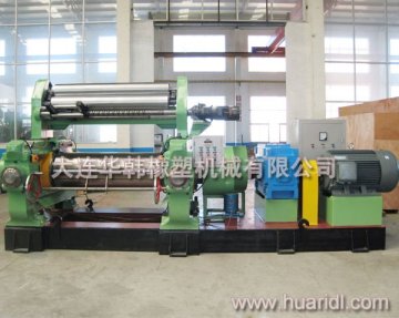 rubber two roll open mill