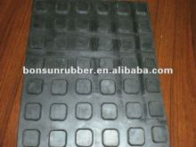 8mm thick non slip square flooring rubber mat