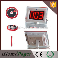 KTV calling bell system waterproof table calling buzzer button