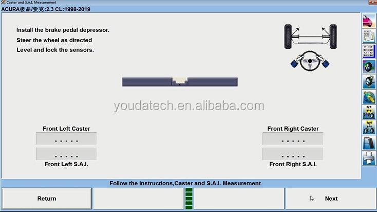 Hot sale ccd wheel alignment car aligner machine for sale
