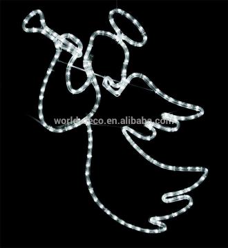 CE SAA Window 2d led motif lighting / led angel motif light / led motif rope light angel