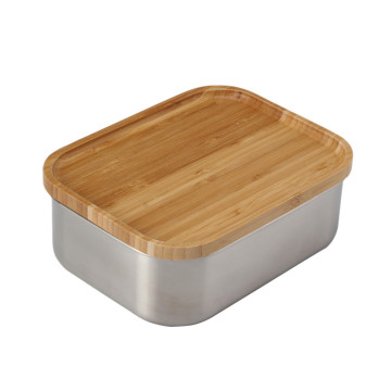 Big size Lunch Box with Bamboo Lid