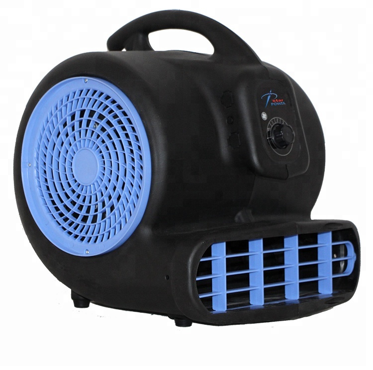 low price 1/2hp 2600RPM 3-speed floor fan carpet dryer air blower electric