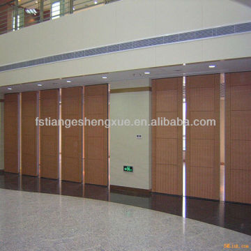 Decorative interior wood wall partition system