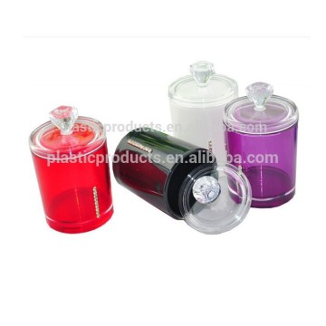 Desktop cotton swab storage box