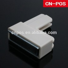 L shape magnetic sign holder to show