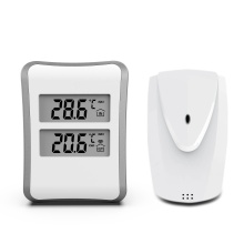 Wireless Indoor/Outdoor Forecast Weather Station with Atomic Alarm Clock