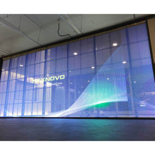 72 Hour Aging Test Transparent LED Screen for Chain Store Brand Advertising