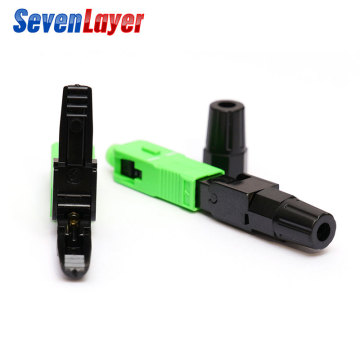 FTTH SC single-mode fiber optic SC APC quick connector Fiber Optic Fast Connecto Telecommunication level