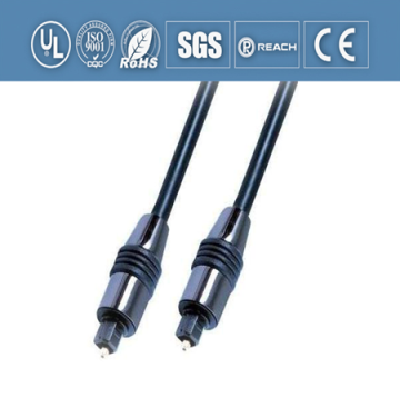 TOSLINK Optical Digital Audio Cable, Coaxial or Toslink digital fiber optic cable, cheap fiber optic cable