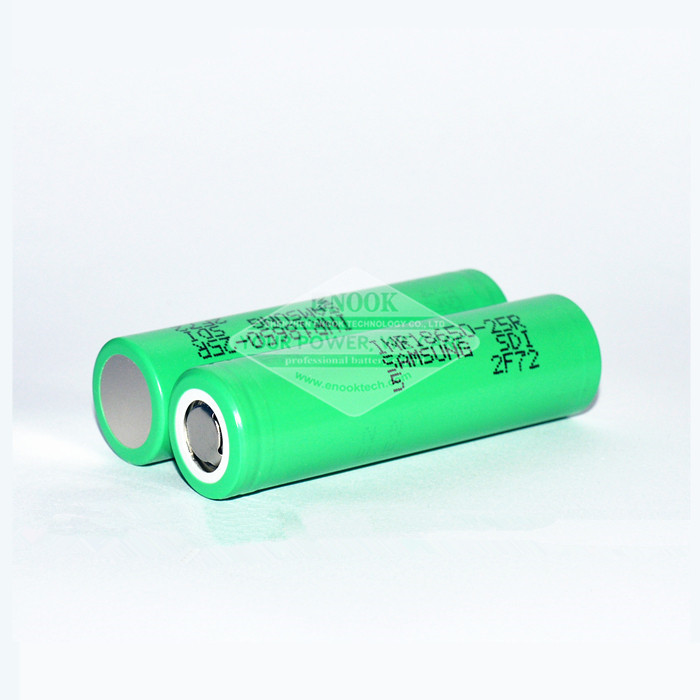 Samsung Li-ion Cell Original 25R 2500mah ego Battery 