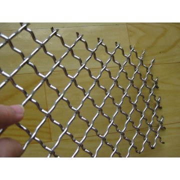 Decorative Stainless Steel Woven Crimped Wire Mesh