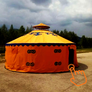 Luxury 5x5m Mongolian Yurts for Sale - Outdoor Canvas Hotel Tents