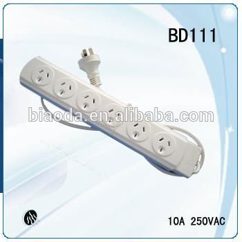 hot sale 1m Australian 4way/6way power board