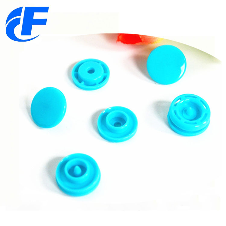 Ronde plastic drukknoop T5 Babykleertjes Snaps Fasteners