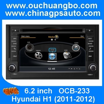 Ouchuangbo Auto DVD Stereo System for Hyundai H1 2011-2012 S100 Platform 3G Wifi TV