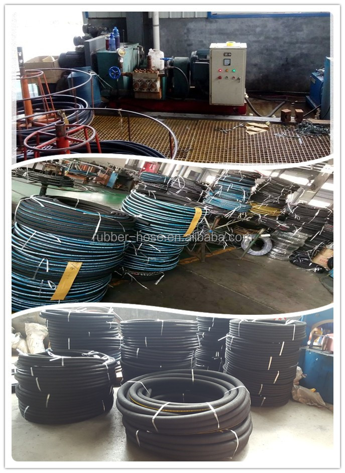 High Quality DIN EN 853 SAE100R2AT hydraulic hose