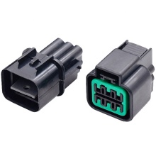 KUM Series 6 Pin Housing Male Female Waterproof Black Auto Connector PB621-06020 PB625-06027