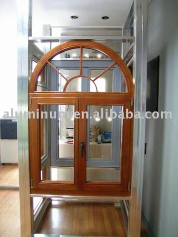 aluminum wooden composite windows