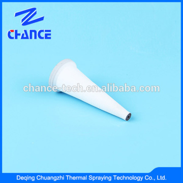 Copper nozzle with insulation coating