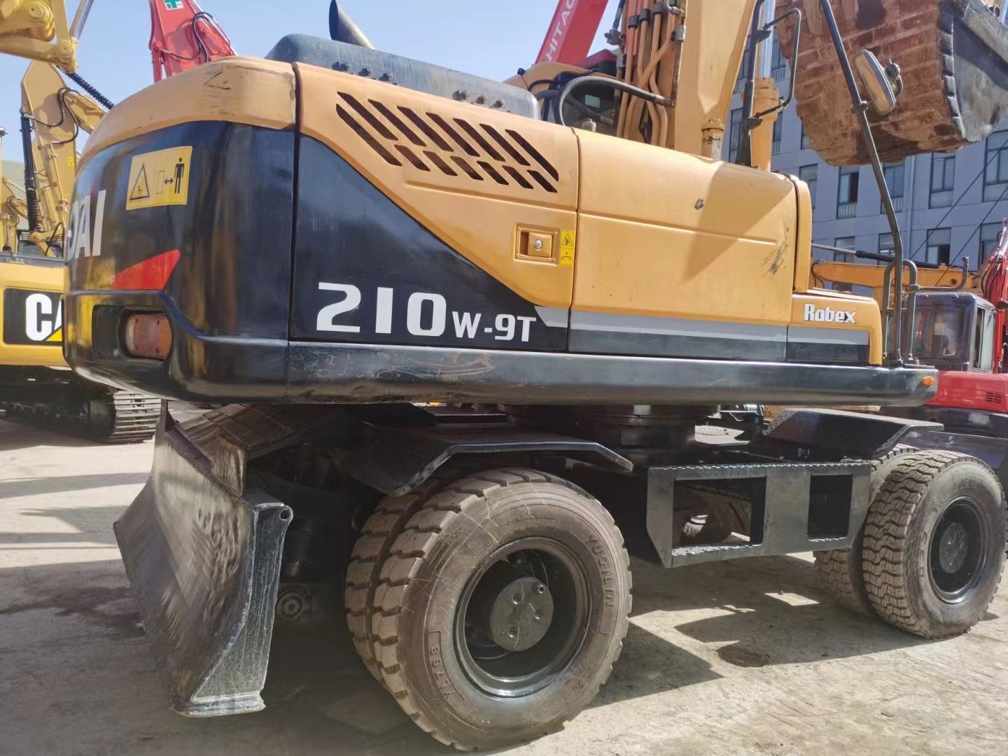 wheel excavators 