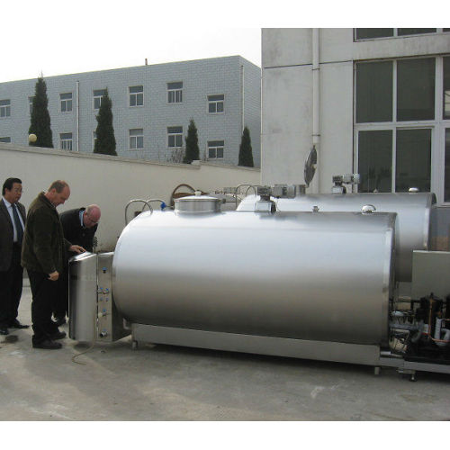 Food grade milk cooling tank