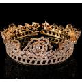 Small Gold Plated Beauty Queen Pageant Crown