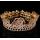 Small Gold Plated Beauty Queen Pageant Crown