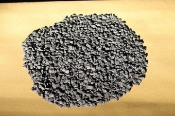 The soil graphite powder