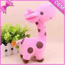 20cm Standing Soft Pink Plush Giraffe Plush, Giraffe Plush Toy, Stuffed Giraffe Toy