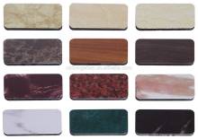 Exterior PVDF wooden design Aluminium composite panel wall decoraion materials