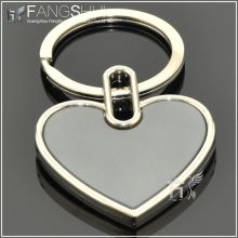 Metal heart keychains