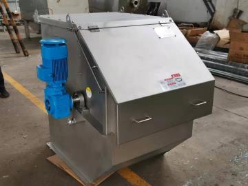 Rotary external water inlet rotary drum grille rotary