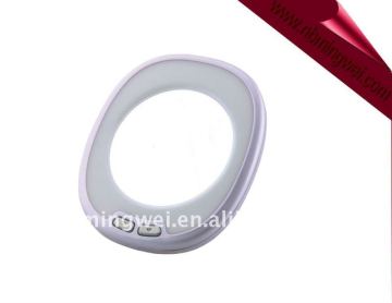 pocket mirror,pocket mirror with light,mirror with led