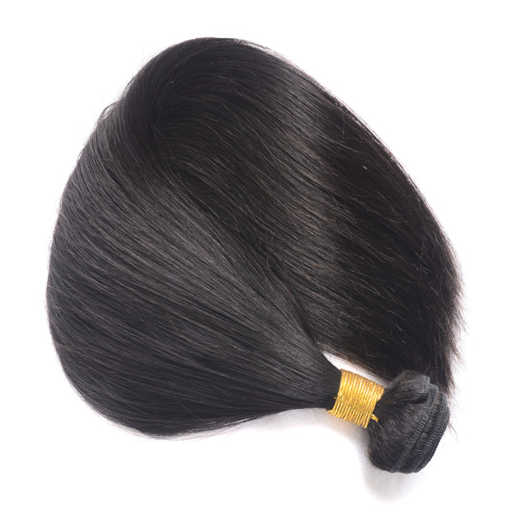 Brazilian Hair Straight  Bundles Natural Black 100% Human Hair Bundles Remy Hair Extensions