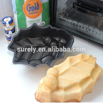 Aluminum casted Christmas Christmas loaf Pan, Holiday loaf pans