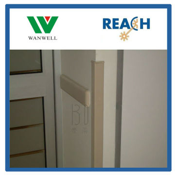 Plastic corner guard for wall protect